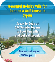 Cherry Villa Rental in Paphos Cyprus